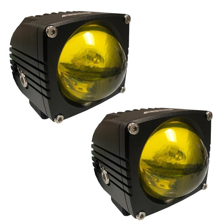 APS ULTRA BEAM YELLOW LED LIGHT PODS - Lumen pair – advanced-product-solutions.com